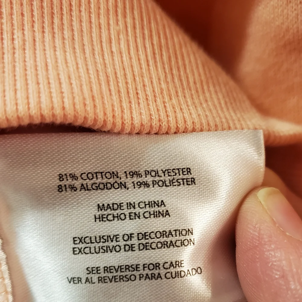 =/^Gap women's Henley sweatshirt in peach Ladies M - Picture 7 of 13